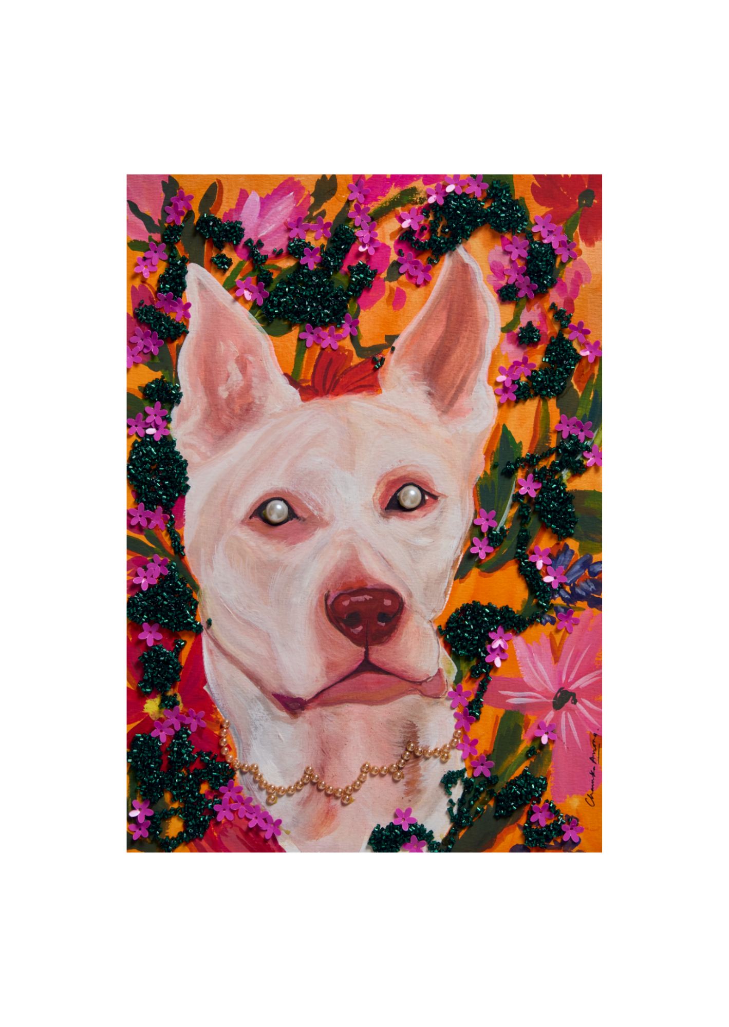 Ms. Sarah Artwork Print